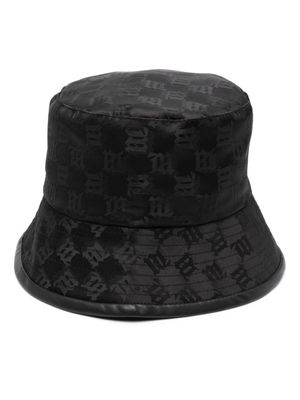 MISBHV casquette à motif monogrammé - Noir