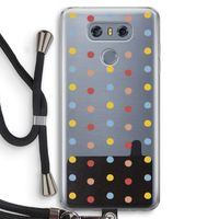Bollen: LG G6 Transparant Hoesje met koord