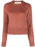 Golden Goose mohair-blend cropped sweater - Violet - thumbnail