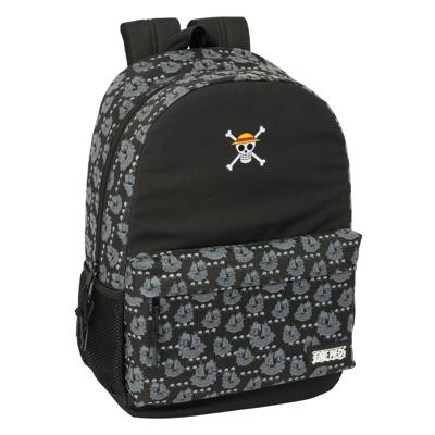 Schoolrugzak One Piece Pirates Zwart 30 x 46 x 14 cm