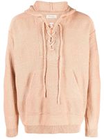 Nick Fouquet hoodie en maille - Rose