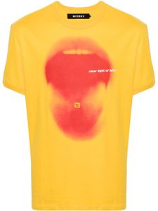 MISBHV t-shirt à imprimé graphique - Jaune