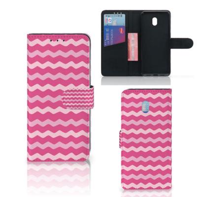 Xiaomi Redmi 8A | Telefoon Hoesje | Waves Pink