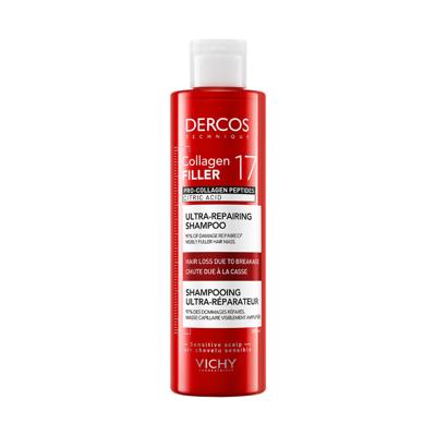 Vichy Dercos Collagen 17 Filler Shampoo 200 ml | Voor Alle Haartypen
