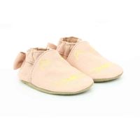 Robeez babyslofjes Goldy cat rose clair Maat