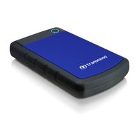 Transcend 1TB StoreJet 25H3 externe harde schijf 1000 GB Zwart, Blauw