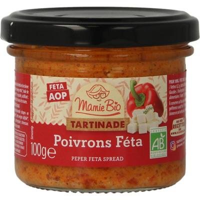 Mamie Bio Tapenade paprika feta bio