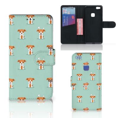 Huawei P10 Lite | Telefoonhoesje | Met pasjeshouder | Pups Huawei P10 Lite | Telefoonhoesje | Met pasjeshouder | Pups
