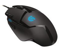 Logitech Gaming G402 Hyperion Fury Gaming-muis USB Optisch Zwart 8 Toetsen 4000 dpi