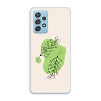 Beleaf in you: Samsung Galaxy A73 Transparant Hoesje