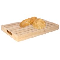 Svenska Living Snijplank - met kruimel opvangbak - bamboe - 38 x 23 cm