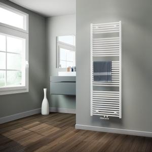 Handdoekradiator HSK Line | 60x177.5 cm | CV en/of electrische werking | Wit