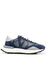 Valentino Garavani baskets Rockstud - Bleu - thumbnail