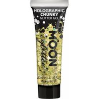 Moon Creations Chunky Glittergel voor lichaam en gezicht - goud - 12 ml Moon Creations Chunky Glittergel voor lichaam en gezicht - goud - 12 ml