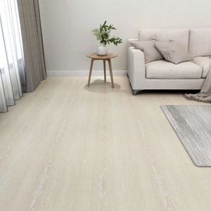 VidaXL Vloerplanken 20 st zelfklevend 1,86 m² pvc beige