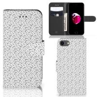 iPhone 7 | 8 | SE (2020) | SE (2022) | Telefoon Hoesje | Stripes Dots | Portemonnee hoesje
