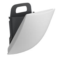 Pressalit afvalemmer - 44.3x31.8x12.6cm - wand - wit 1090000