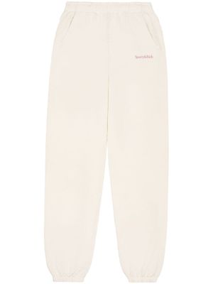Sporty & Rich pantalon de jogging à logo Serif imprimé - Tons neutres