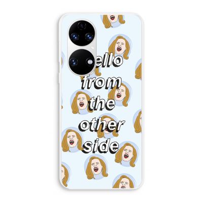 Hello: Huawei P50 Transparant Hoesje