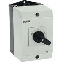 Eaton T0-4-8410/I1 elektrische schakelaar Tuimelschakelaar 3P Zwart, Wit - thumbnail
