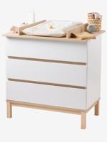 Commode met verschoontafel COLLECTIE COMETE wit