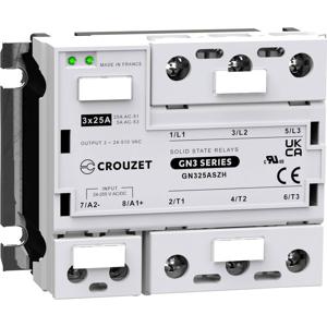 Crouzet Halfgeleiderrelais GN325ASZH 25 A Schakelspanning (max.): 510 V/AC Speciale nuldoorgang 1 stuk(s)