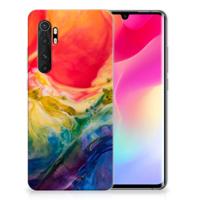 Smartphone hoesje Xiaomi Mi Note 10 Lite Watercolor Dark