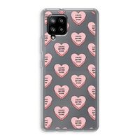 Chicks before dicks: Samsung Galaxy A42 5G Transparant Hoesje