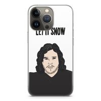 Let It Snow: iPhone 13 Pro Transparant Hoesje
