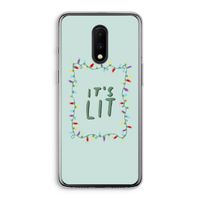 It's Lit: OnePlus 7 Transparant Hoesje