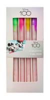 Minnie Mouse Glittergelpen 6 Stuks