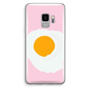 Sunny side up: Samsung Galaxy S9 Transparant Hoesje