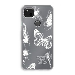 Tiny Bugs: Google Pixel 4a Transparant Hoesje
