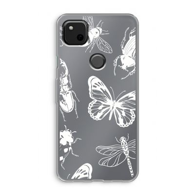 Tiny Bugs: Google Pixel 4a Transparant Hoesje