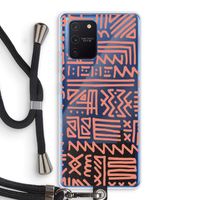 Marrakech Pink: Samsung Galaxy Note 10 Lite Transparant Hoesje met koord