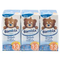 Bambix Groeimelk Natuur 1-3j 3x200ml