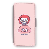 Hartje: iPhone 12 Pro Max Flip Hoesje