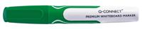 Q-CONNECT Premium whiteboard marker, 3 mm, ronde punt, groen