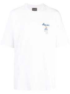 Musium Div. t-shirt en coton à logo imprimé - Blanc