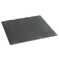 Serveerplankje voor hapjes/fingerfood? - 25 x 25 cm - Leisteen - borrelplank - tapasplank
