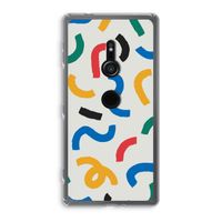 Illustratieve pop 2: Sony Xperia XZ2 Transparant Hoesje