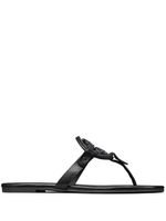 Tory Burch sandales Miller Pavé en cuir - Noir - thumbnail