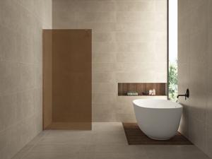 Slim glasplaat nano warm koper
