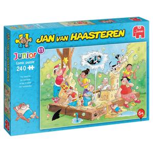 Jumbo Jan van Haasteren Junior puzzel De zandbak - 240 stukjes