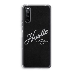Hustle: Sony Xperia 10 III Transparant Hoesje