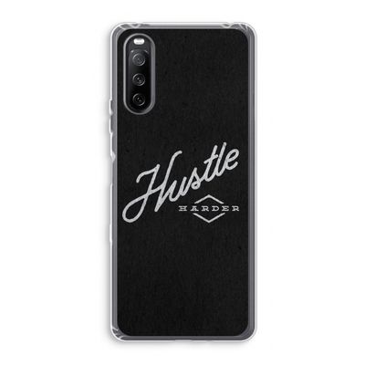 Hustle: Sony Xperia 10 III Transparant Hoesje