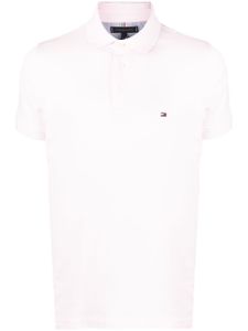 Tommy Hilfiger polo à logo brodé - Rose