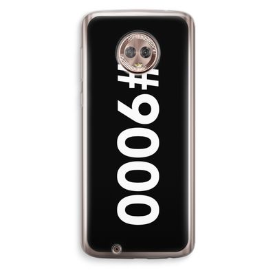 #9000: Motorola Moto G6 Transparant Hoesje