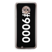 #9000: Motorola Moto G6 Transparant Hoesje
