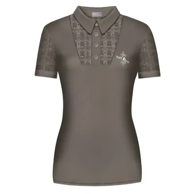 Fair Play Alina PoloShirt grijs maat:38